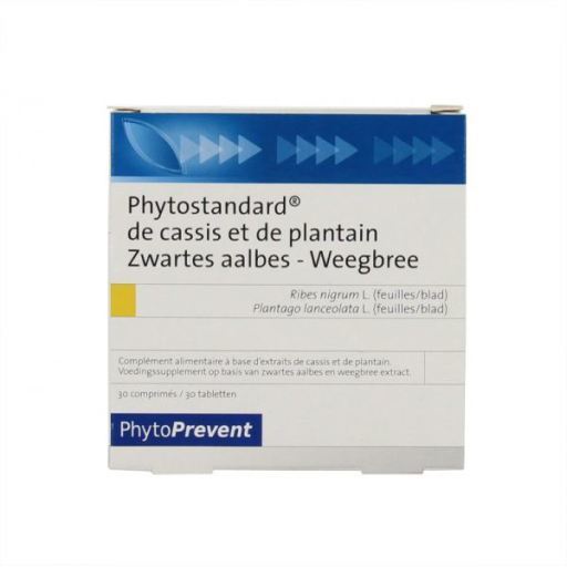 Phytostandard blackcurrant plantain 30 tablets dietary supplement