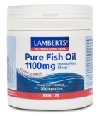 Pure fish oil 1100 mg providing 700 mg of omega 3 120 capsules