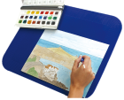 Rectangular Blue Dycem