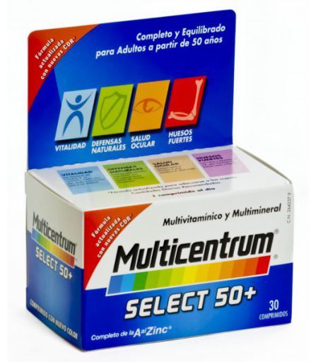Multicentrum Select+50 Tablets