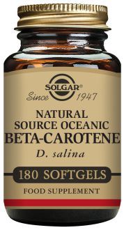 Solgar Oceanic Beta Carotene 7mg capsules