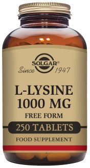 Solgar L-Lysine 1000 mg Tablets