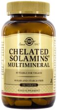 Solamins Multimineral Chelated Minerals Tablets