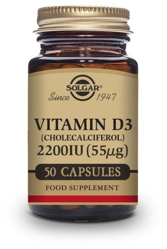 Vitamin D3 2200 iu (55 μg) (Cholecalciferol) 100 Capsules