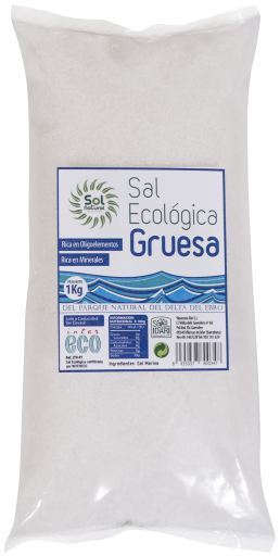 Coarse salt Ecological Delta del Ebro 1 Kg