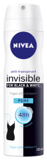 Invisible Black & White Antiperspirant Spray Pure