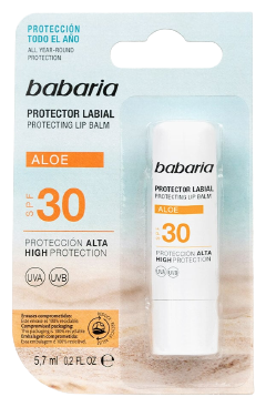 Babaria Aloe Lip Balm SPF 30 5.7 ml