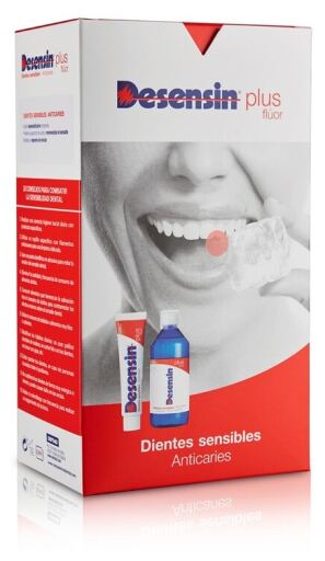 Desensin Plus Pack Mouthwash 500 ml + Toothpaste 125 ml
