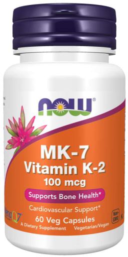 MK-7 Vitamin K-2 100 mg 60 Capsules