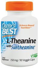 L-Theanine With Suntheanine 90 Veggie Capsules