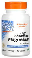 High Absorption Magnesium 100 mg 120 Tablets