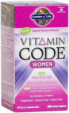 Vitamin Code Women 120 Capsules