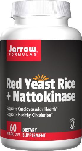 Red Yeast Rice + Nattokinase 60 Veggie Capsules