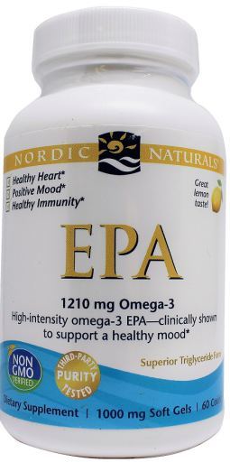 EPA Omega 3 Lemon 60 Softgels