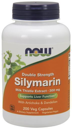 Silymarin Double Strength 300 mg 200 Capsules