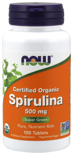 Spirulina Certified Organic 100x500 mg