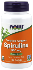 Spirulina Certified Organic 100x500 mg