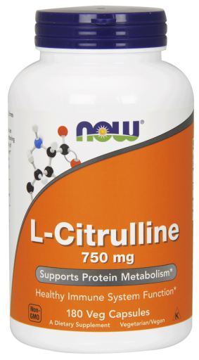 L-Citrulline 750 mg 180 Vegetable Capsules