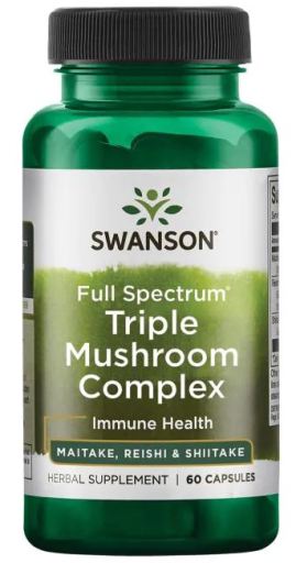 Full Spectrum Triple Mushroom Complex 60 Capsules