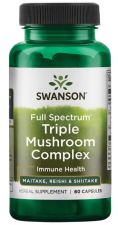 Full Spectrum Triple Mushroom Complex 60 Capsules