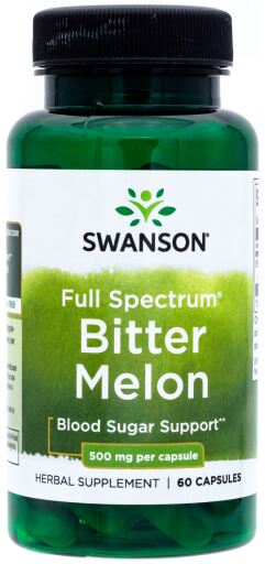 Full Spectrum Bitter Melon 500 mg 60 Capsules