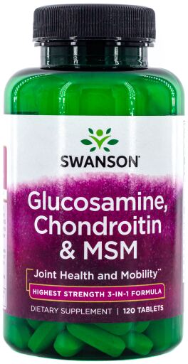 Glucosamine Chondroitin &amp; MSM 120 Tablets
