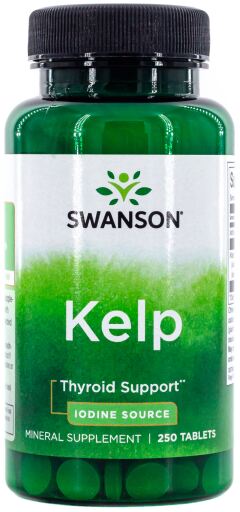 Kelp Iodine Source Supplement 250 Tablets