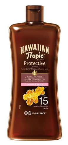 Protective Sunscreen Tanning Oil SPF 15 100 ml
