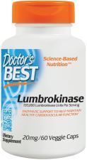 Lumbrokinase 20 mg 60 Capsules