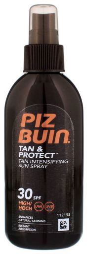 Solar Spray Tanning Intensifier Tan and Protect SPF30