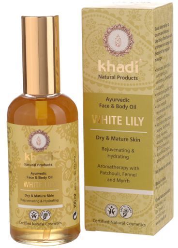 Body oil and facial of white lily 100 ml
