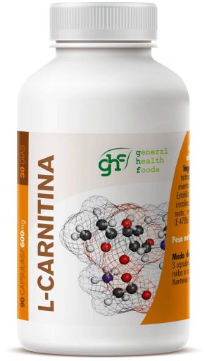 GHF L - Carnitine 600 mg 90 Capsules