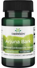 Full Spectrum Arjuna Bark 10: 1 Extract 40 mg 60 Capsules