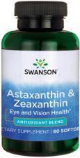 Astaxanthin &amp; Zeaxanthin 60 Softgels