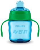 Infantile Glass with Green Soft Mouthpiece 200 ml