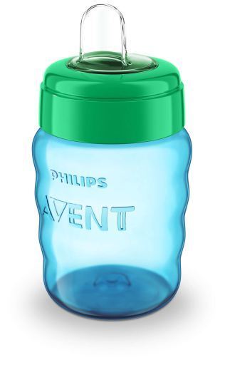 Baby Cup with Soft Mouthpiece Blue 260 ml