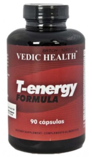 Vedic Health T-Energy Formula 90 Capsules
