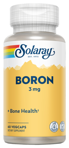 Solaray Boron Citrate 3 mg 60 Vegetable Capsules