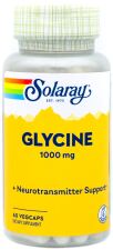 Glycine 1000 mg 60 Vegetable Capsules
