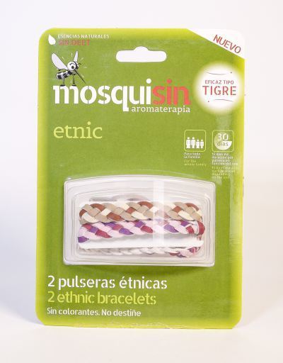 Anti-mosquito bracelet etnic 2 units