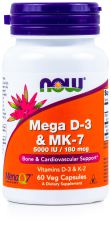 Mega D-3 & MK-7 60 Capsules