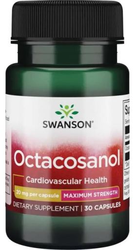 Octacosano Maximum-Strength 20 mg 30 Capsules