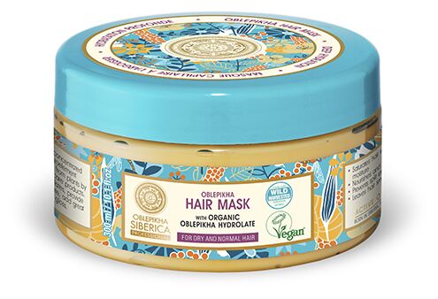 Oblepikha Mascarilla Cabello Normal y Seco 300 ml