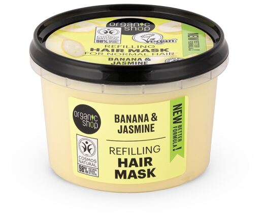 Organic Shop Banana & Jasmine Revitalizing Hair Mask 250 ml