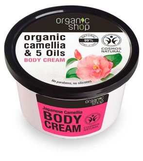 Organic Shop Japanese Camellia Body Cream 250 ml