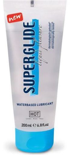 Superglide Liquid Pleasure Water Based Lubricant 200 ml