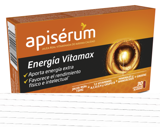 Apiserum Energia Vitamax 30 Capsules