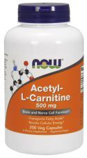 Acetyl L-Carnitine 500 mg Veggie Capsules