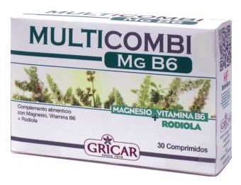 Gricar Multicombi Mg B6 30 Tablets