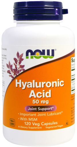 Hyaluronic Acid with MSM capsules